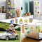 16 Pcs Summer Diamond Art Magnets for Refrigerator Beach Hawaiian Fridge Diamond Painting Magnets Kits